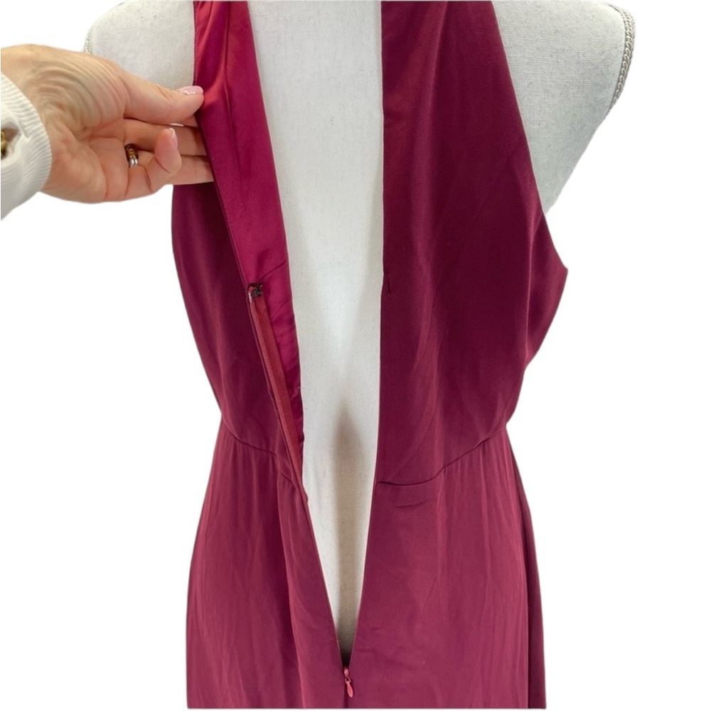 BHLDN Marco Dress Medium Wine/Burgundy - Picture 8 of 16